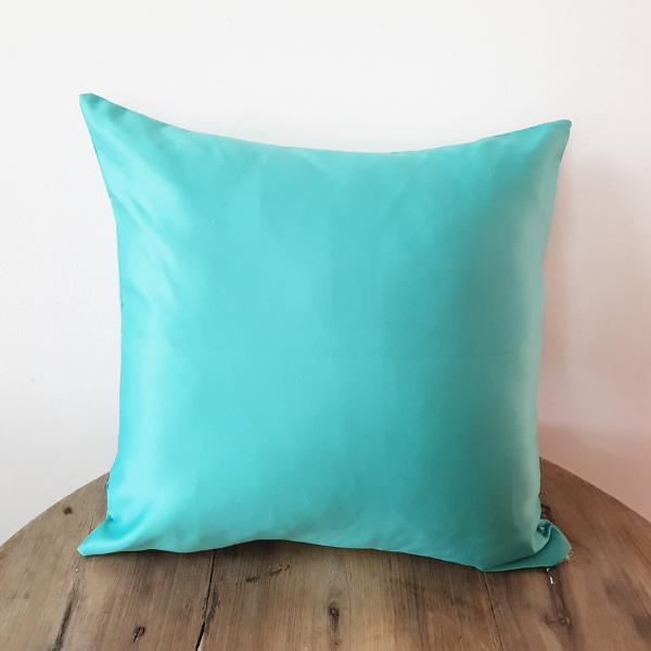 Sateen Scatter Pillow - Turquoise